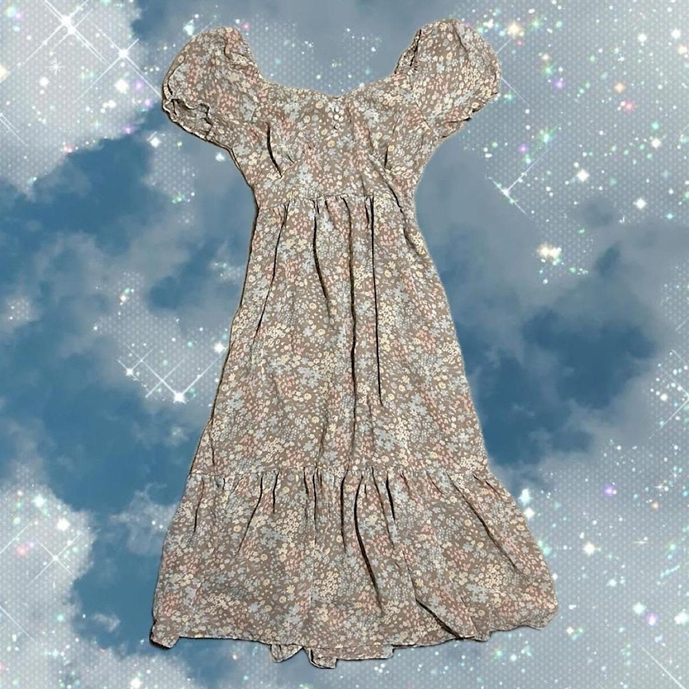 Floral Cottagecore Dress